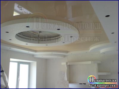 Почти окончательный вид натяжного потолка Prestige* Почти окончательный вид натяжного потолка Prestige*